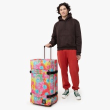 Eastpak Travel Duffle Bag Transit'r L Fluo Clouds (121 Litres) with Wheels Multicoloured